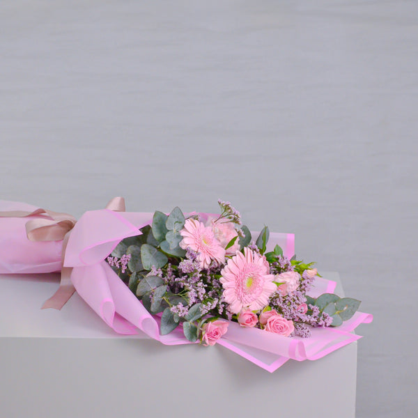 Blush Whispers - Mini Hand Bouquet