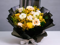 Midnight Sunshine - Standing Bouquet