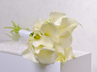 Wedding Bouquet - White Calla Lilies - KKOCH