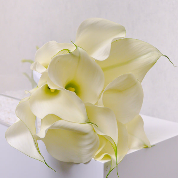 Wedding Bouquet - White Calla Lilies - KKOCH