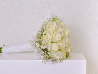 Wedding Bouquet - White Roses - KKOCH