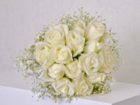 Wedding Bouquet - White Roses - KKOCH