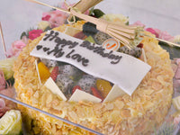 Fruit Cake | 1 Kg | Floral Arrangement