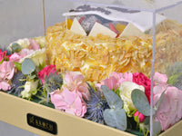 Fruit Cake | 1 Kg | Floral Arrangement